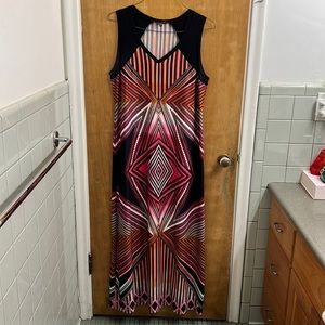 Melissa Paige Geometric Maxi Dress